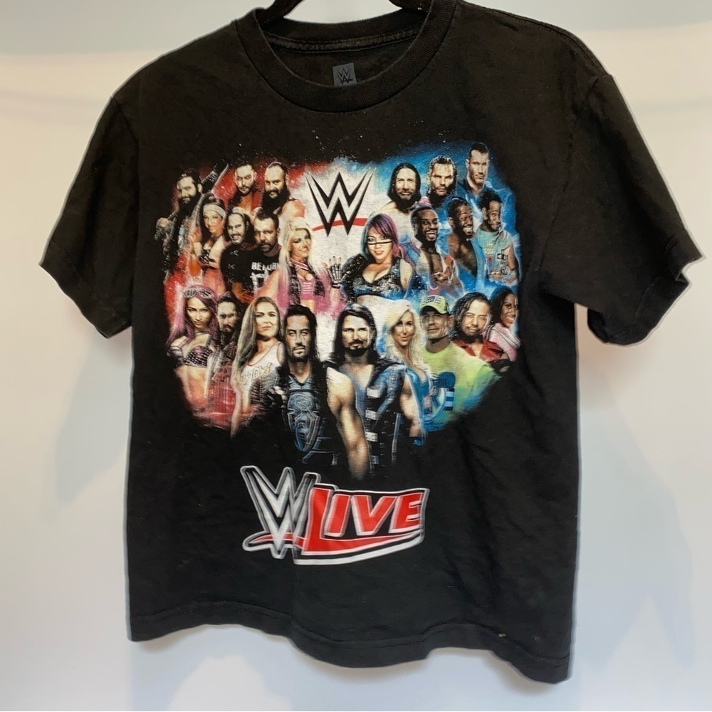 Youth WWE Live T-Shirt Large Black